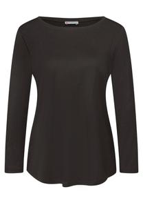 Рубашка STREET ONE, темно-коричневый