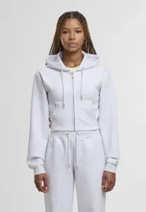 Укороченная толстовка на молнии og k из трикотажа Karl Kani, Grey Melange