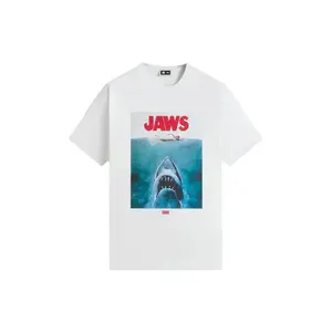 Футболка с принтом Jaws Main Poster KITH, ярко-белый