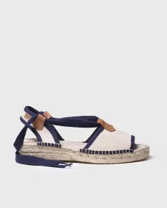 Женские эспадрильи на танкетке из ткани с резинкой Toni Pons, синий
