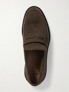 Замшевые мокасины Scott MR P., зеленый