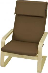 АМПО ПОЭНГ ПОАНГ ПЕЛЛО мягкая подушка на кресло подушка сиденья IKEA AMPO, коричневый