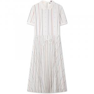 Женское платье с коротким рукавом Tommy Hilfiger, белый