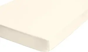 Простыня на резинке biberna fine jersey NATURAL 180-200x200 см Biberna