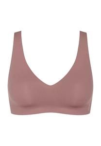 Мягкий дышащий бюстгальтер без косточек Zero Feel 2.0 для женщин sloggi, цвет Cacao