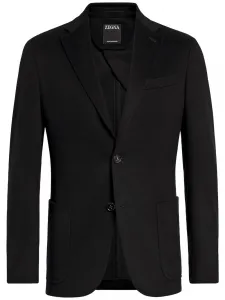 Кашемировая куртка-рубашка Oasi Zegna, черный