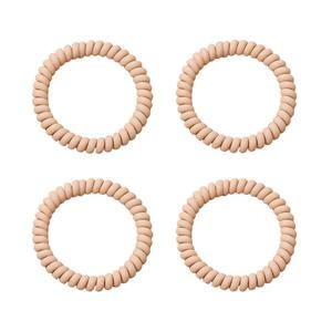 Резинка для волос wave spiral haargummis Soho, blond, количество 4 шт.