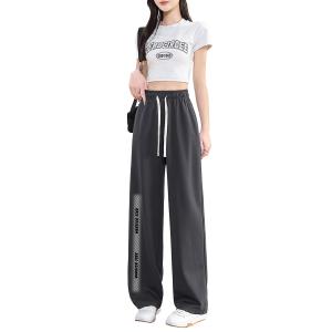 Повседневные брюки женские умеренные Sweatpants WARRIOR, темно-серый