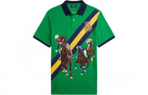 Polo Ralph Lauren Поло зеленое мужское SS23