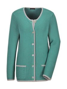 Goldner Кардиган из трикотажа в зеленом цвете
