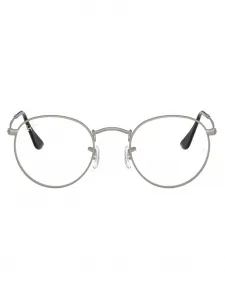 Очки в круглой оправе Ray-Ban, серебяный