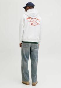 Толстовка Jack & Jones JORBEDFORD ZIP HOOD, Bright White/Off-White