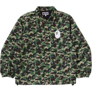 A BATHING APE Курка Bape Abc Camo Coach, Green Camouflage