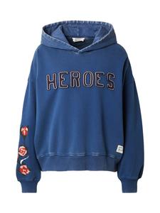 SCOTCH & SODA Толстовка 'THE 40TH ANNIVERSARY' в темно-синем цвете