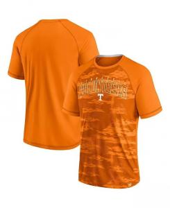 Мужская футболка Tennessee Orange Tennessee Volunteers Arch Outline реглан Fanatics, оранжевый