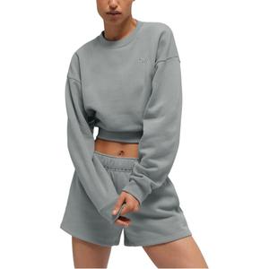 Толстовка accolade женская Alo Yoga, серый/серый