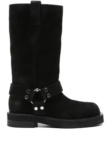 Сапоги Demi с пряжками 3juin, черный