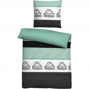 Постельное белье Kappa «Миа», простота в уходе и качество тонкой нити, 100% хлопок, молния, цвет türkis