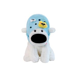 Плюшевая кукла Creative Big Nose Puppy в тапочках, высота 30 см TLXT