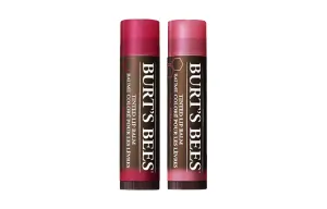 Помада-стик / Блеск для губ / Жидкая помада для женщин BURT'S BEES, cameo brown hibiscus+soft rose, two-piece multicolor combo set