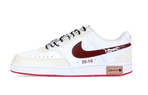 Кроссовки Nike Court Legacy Skateboarding Shoes Men Low-top White/red, белый