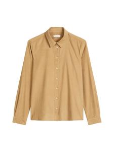 Блузка из тонкого вельвета с длинными рукавами, цвет соленая карамель Marc O'Polo