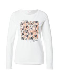 Рубашка s.Oliver, светло-бежевый