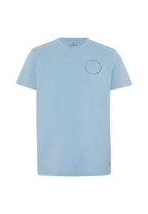 Сообщение с принтом на футболке DETTO FATTO, цвет Faded Denim