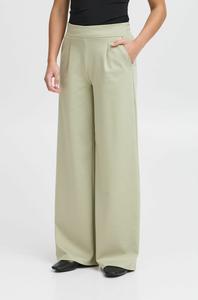 Брюки KATE WIDE ICHI, зеленый