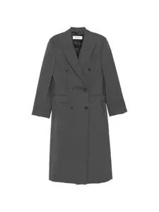 Двубортное пальто-пиджак Rohe, серый
