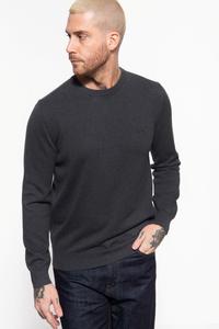 Пуловер Way of Glory Way of Glory WAY OF GLORY Herren mit Rundhals Ausschnitt, антрацит