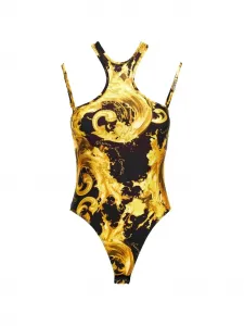 Худи с принтом Watercolour Couture Versace Jeans Couture, черный