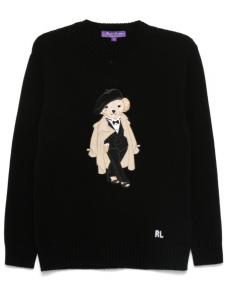 Ralph Lauren Collection свитер Polo Bear, черный