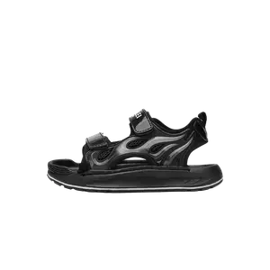 Детские сандалии с низким верхом, нескользящие, износостойкие, дышащие ADOONGA, черный