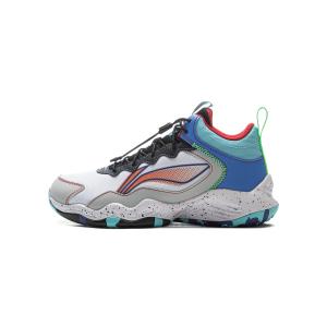 LINING YOUNG Баскетбольные кроссовки Pioneer Spirit I TD Cushioning Rebound Low Top для детей, серо-синие, 20 42, детские