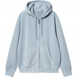 Carhartt WIP Дастер Свитшот с молнией, Sky Blue