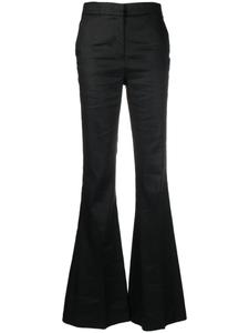 Расклешенные брюки с завышенной талией OMBRA MILANO, черный