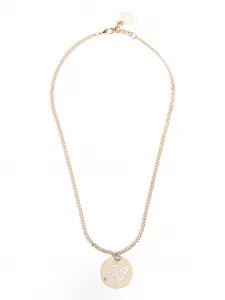Колье с логотипом Blumarine, золотистый