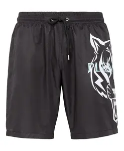 Плавки тигр Plein Sport, черный