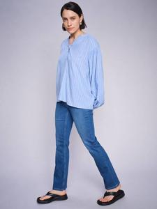 Расклешенные джинсы ashley kick MOS MOSH, средний синий