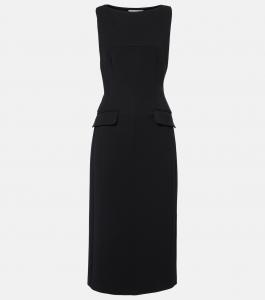 Платье миди Рута Sportmax, Nero