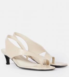 Кожаные сандалии-танкетки Toteme, Sand