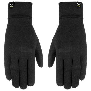 Женские перчатки из мериносовой шерсти Cristallo - перчатки Salewa, Black Out