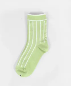 Полосатые носки Studio Picone, цвет Light Green(259)