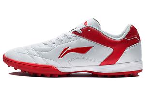 LINING Лининг TF резиновые сломанные шипы искусственный газон амортизация противоскольжение и износостойкость футбольные бутсы белый красный