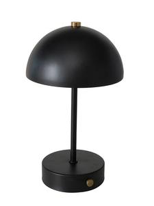 Светодиодная настольная лампа "Петуния" черного цвета - (В)26 см Boltze