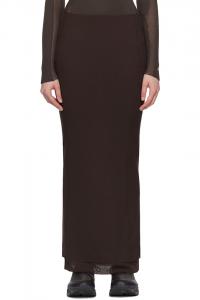 Длинная спортивная юбка Roa, коричневый