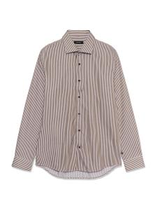 Рубашка на пуговицах классического кроя Matinique MATrostol, шоколадный