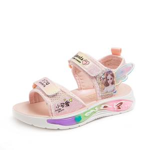 Сандалии детские, нескользящие, износостойкие, дышащие SHIBU, розовый