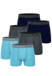 Боксеры Unbekannt Boxershorts My Essential 6 Pack Boxers Cotton Bio, синий